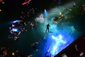 El Vía Crucis Submarino de Puerto Madryn: una peregrinación que desafía los límites